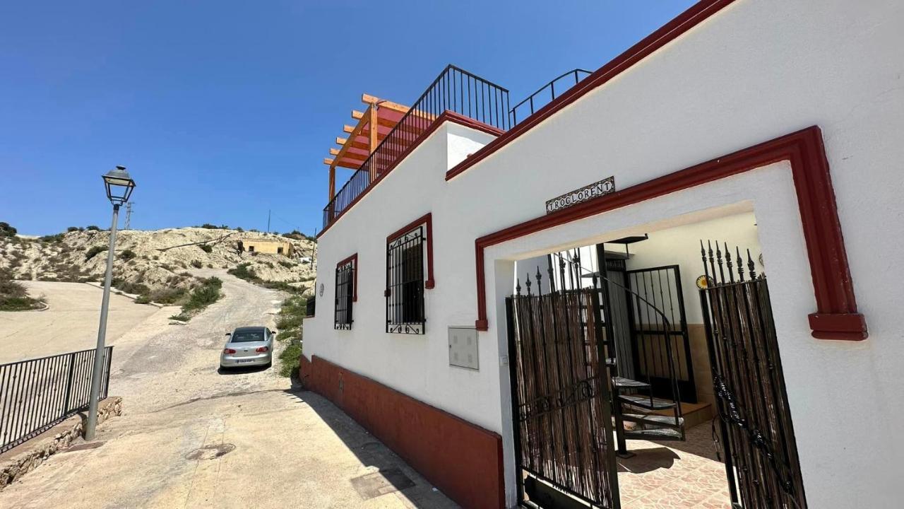 Troglorent - Maison Troglodyte Terque Exteriör bild